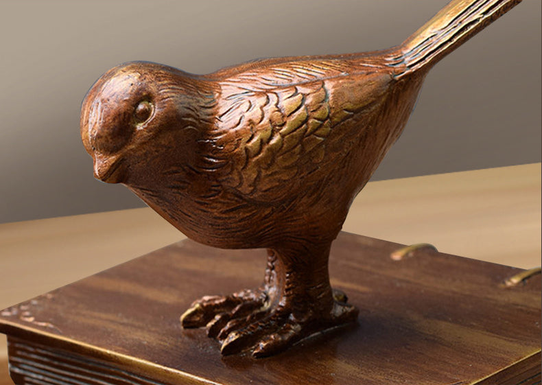 Birds Sculpture Bookends - HOMYEA