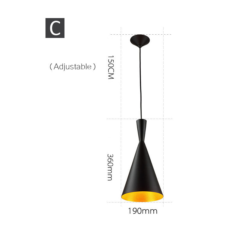 Aluminium Pendant Ceiling Lamp - HOMYEA