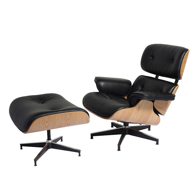 Eames Leisure Leather Lounge Chairs- Only Available for Buyers in USA - HOMYEA