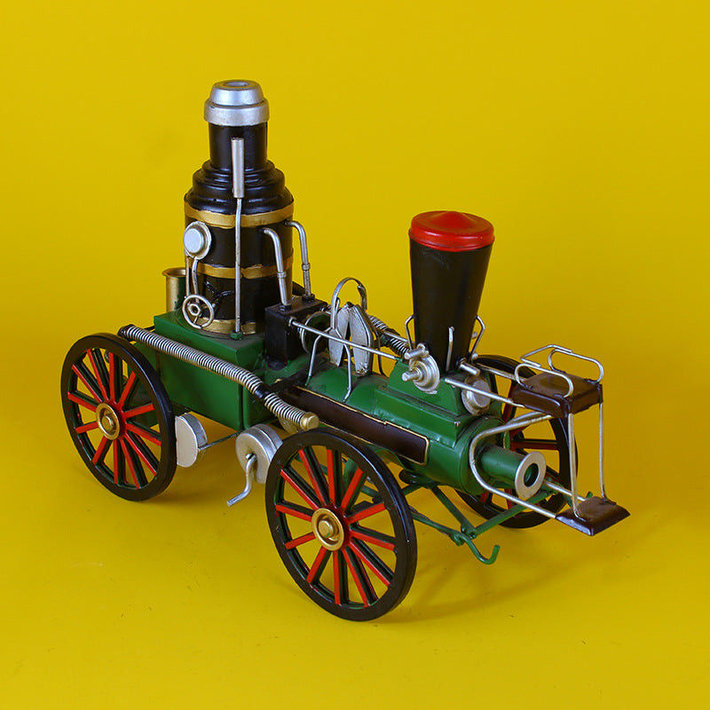 Iron Steam Train Model - HOMYEA