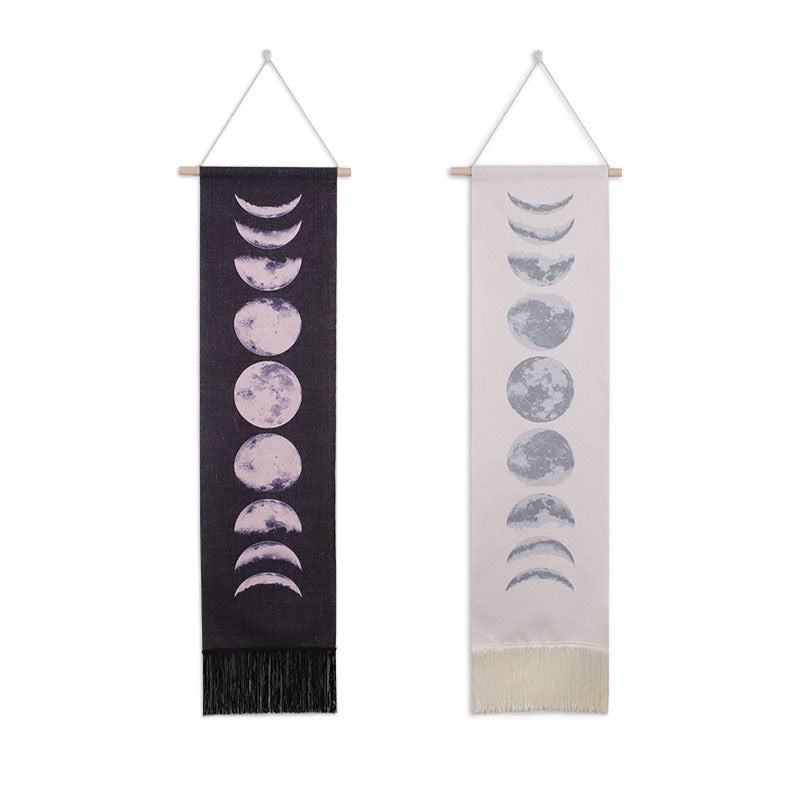 Moon Cycle Fabric Tapestries - HOMYEA