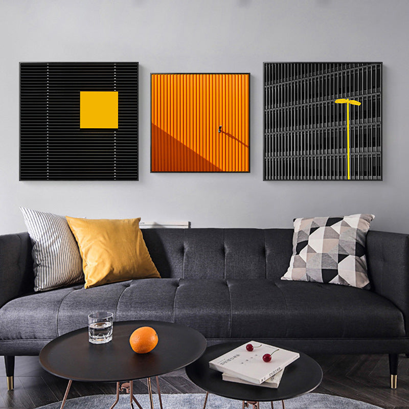 Modern Abstract Architectural Wall Art - HOMYEA