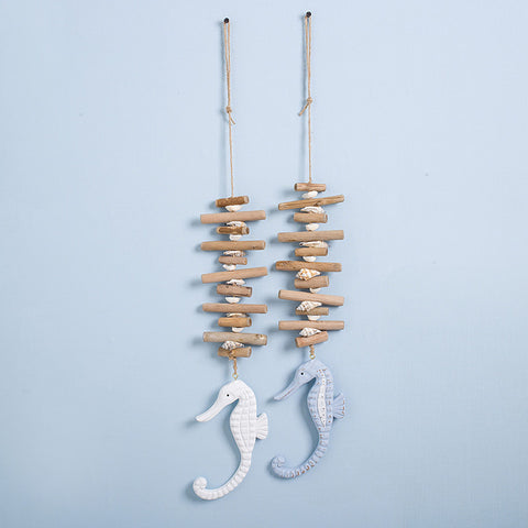 Small Wooden Seahorse String - HOMYEA