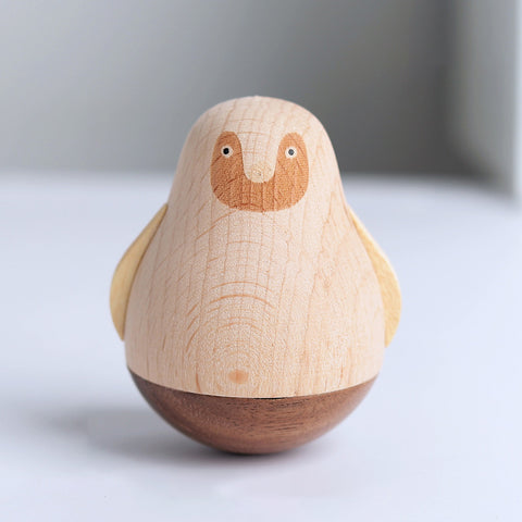 Small Wooden Animal Tumbler - HOMYEA