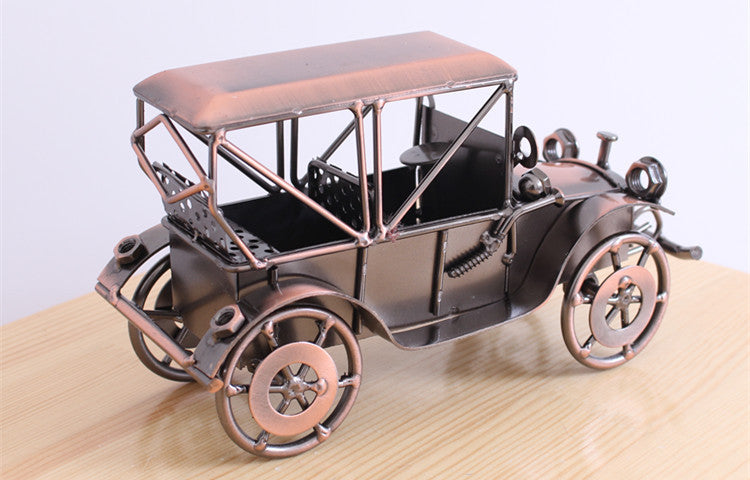 Metal Vintage Car Models - HOMYEA