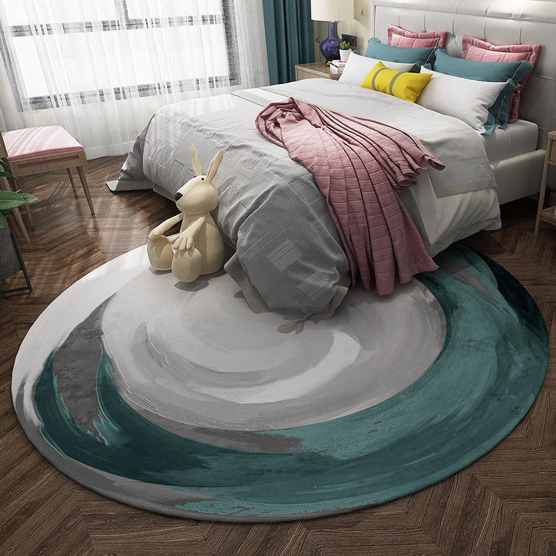 Oil Painting Round Rugs - HOMYEA