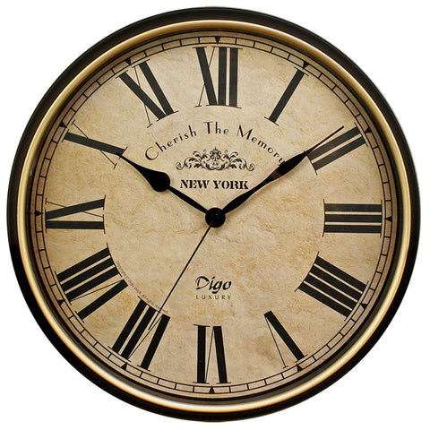 Vintage Roman Numeral Wall Clocks - HOMYEA