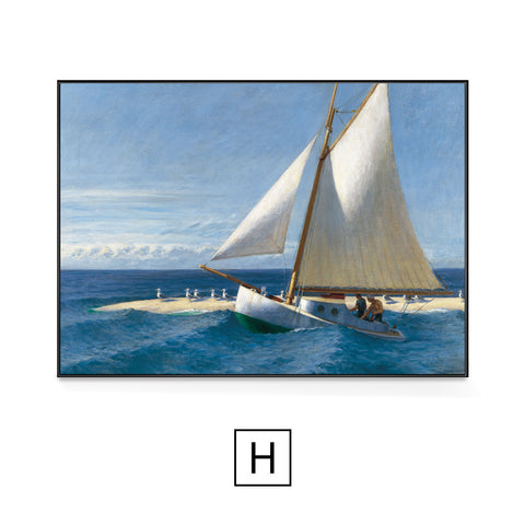 Ocean Scenery Wall Art - HOMYEA