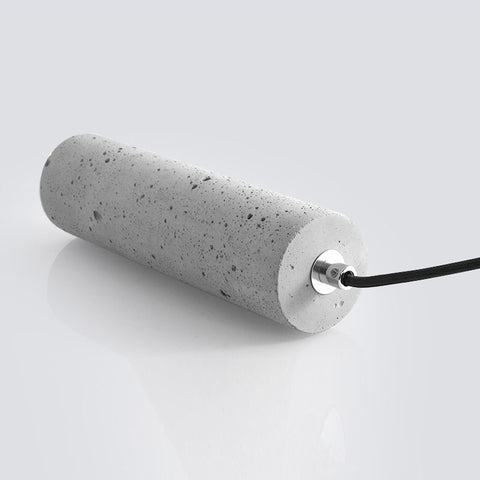 Cylinder Cement Ceiling LED Pendants Lamps - HOMYEA