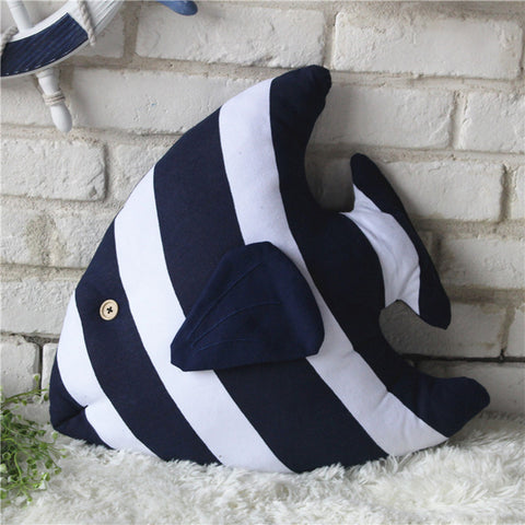 Cute Tropical Fish Shaped Cushion - HOMYEA