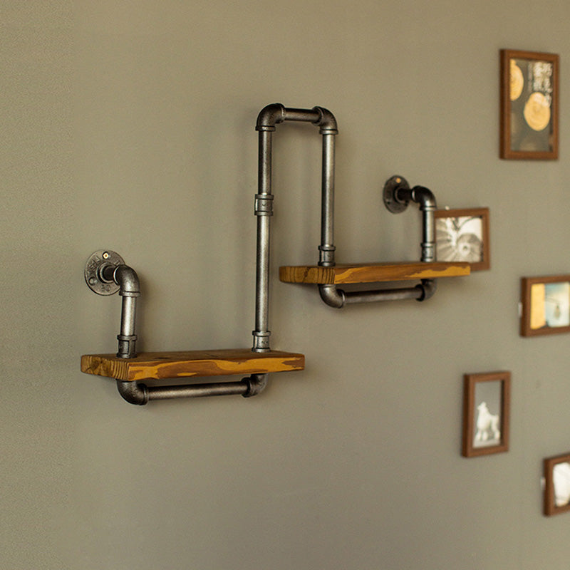 Metal Tube Wall Display Rack - HOMYEA