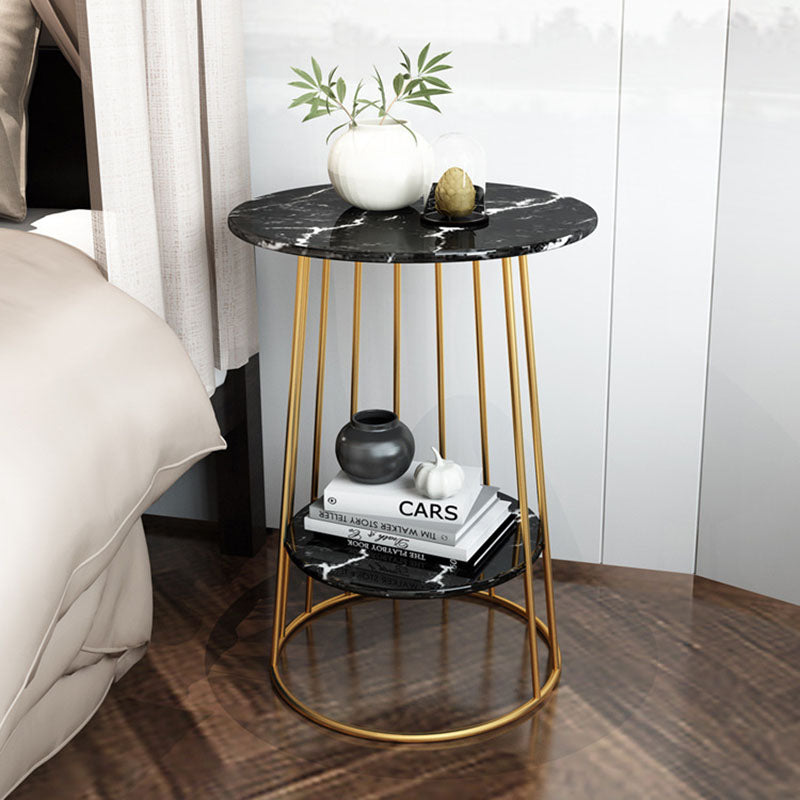 Modern Round Marble Table - HOMYEA