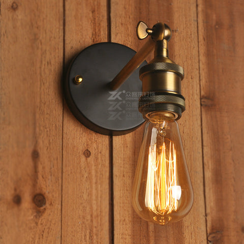 American Vintage Sconces - HOMYEA