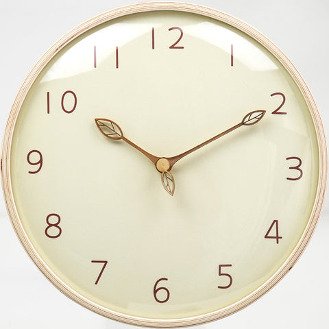 Modern Simple Solid Wood Wall Clock - HOMYEA