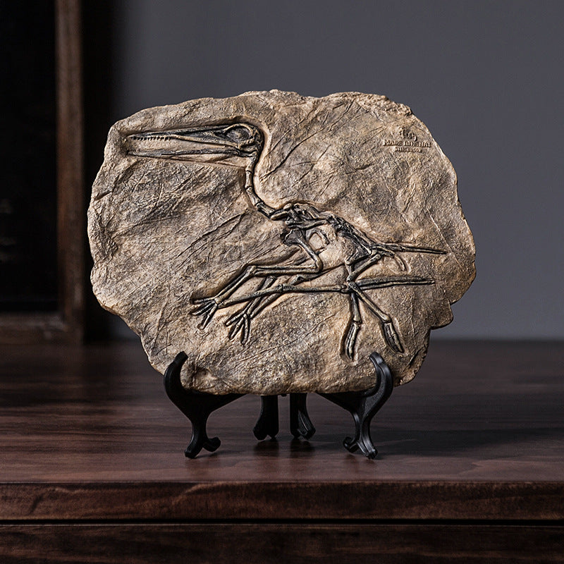 Resin Dinosaur Fossil Art Craft - HOMYEA