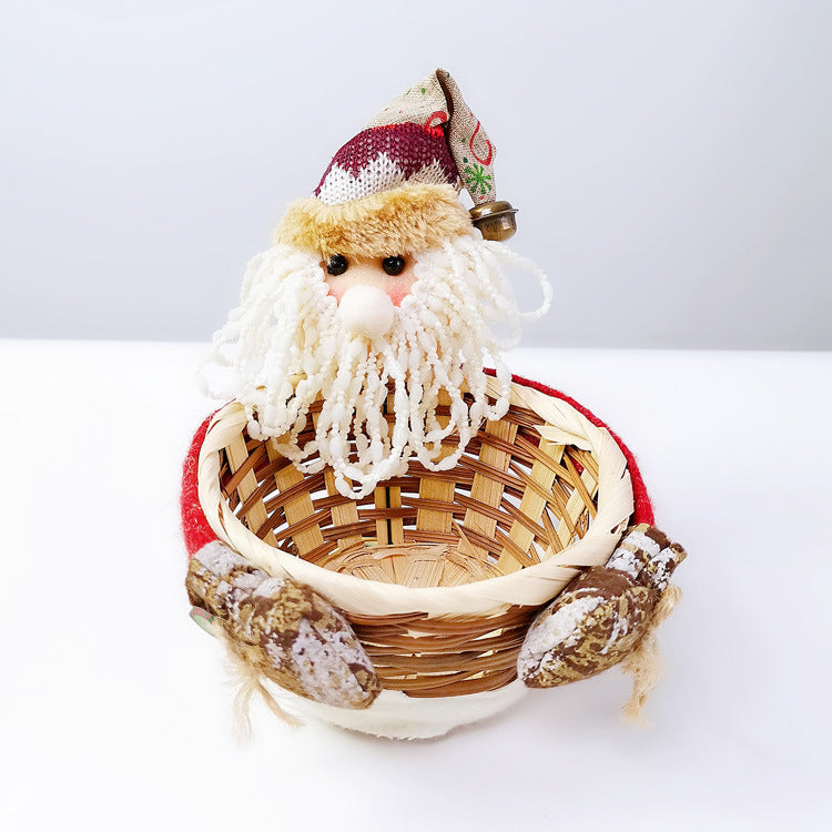 Christmas Candy Storage Basket - HOMYEA