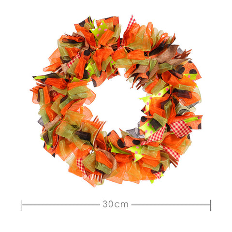 Christmas Ribbon Garland - HOMYEA