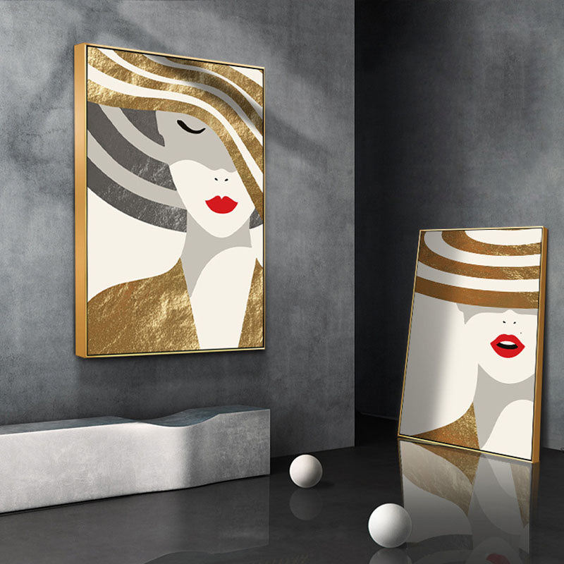 Golden Goddess Wall Art - HOMYEA