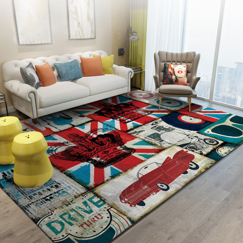 The Union Flag Rectangular Rugs - HOMYEA