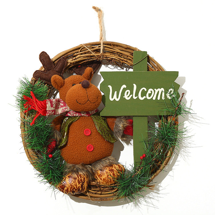 Christmas Decoration Door Hanging - HOMYEA