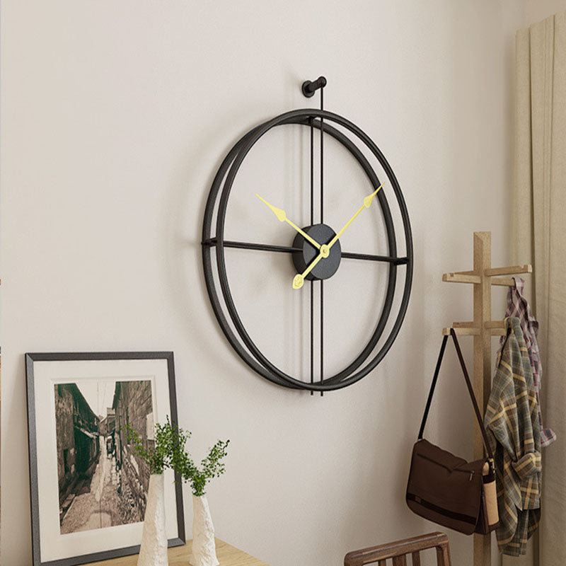 Modern Simple Living Room Wall Clock - HOMYEA