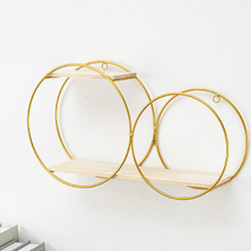 Ins Circle Wall Shelf - HOMYEA