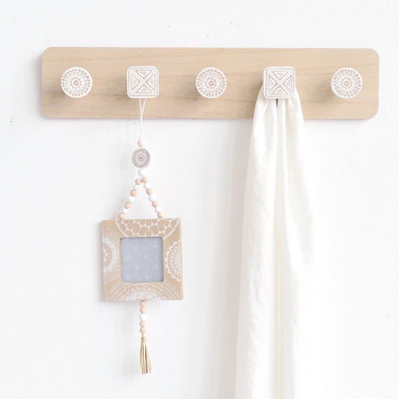 Bohemian Wooden Hooks - HOMYEA