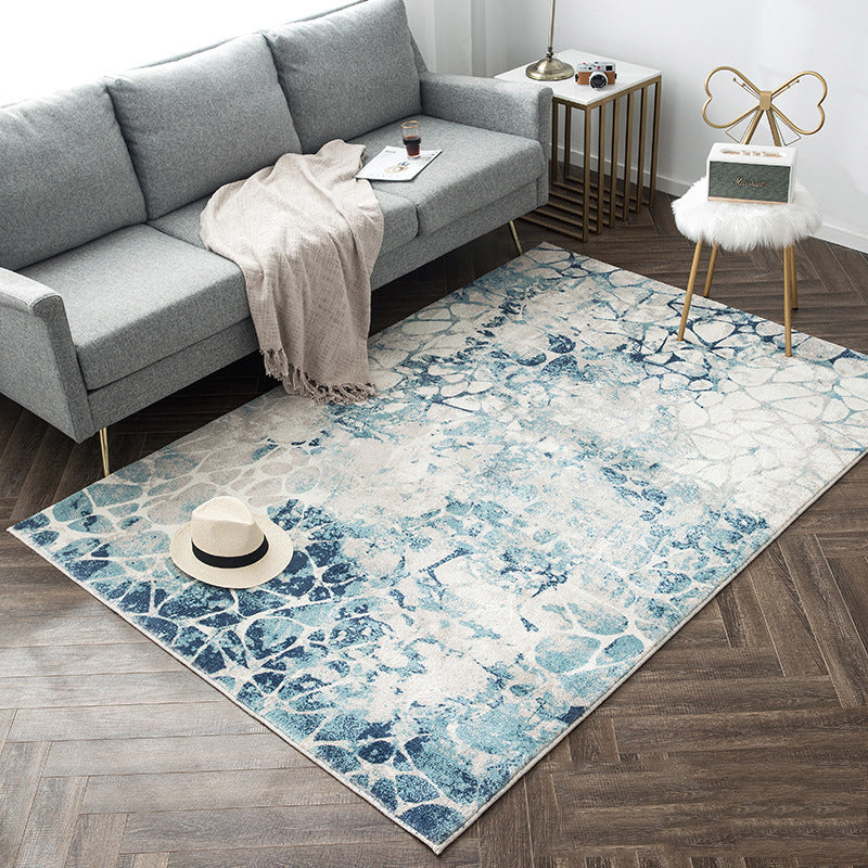 Water Pattern Rectangular Rugs - HOMYEA