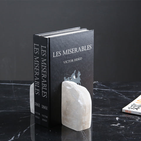 Simple Natural Cristobalite Book and Desk Decoration - HOMYEA