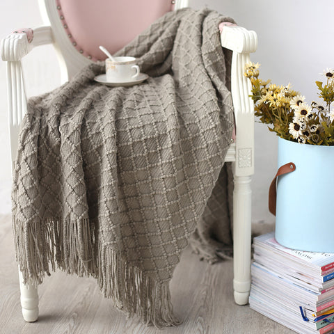 Lined Work Wool Blanket - HOMYEA