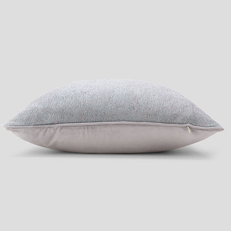 Gray Square Pillow Cover - HOMYEA