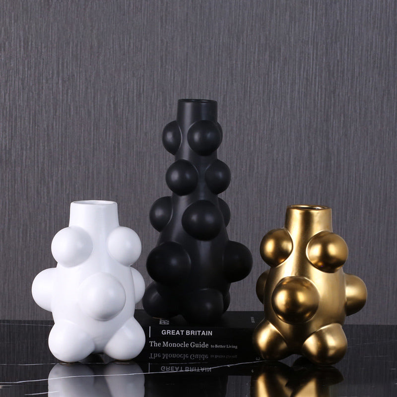 Ceramic Dendrite Vases - HOMYEA