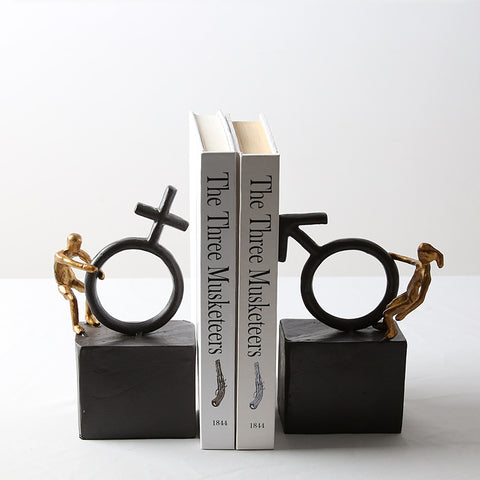 Light Luxury Fashion Men and Women Bookends - HOMYEA