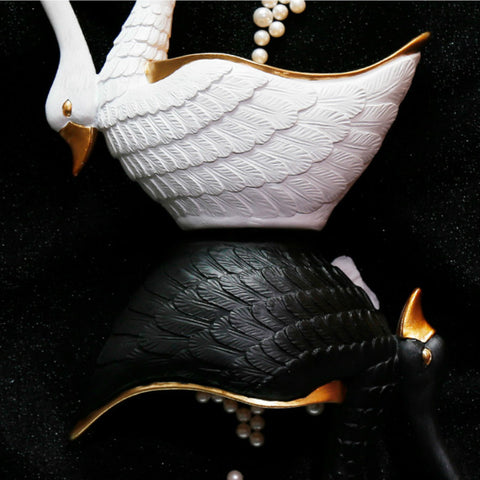 Swan Shaped Jewelry Plate - HOMYEA