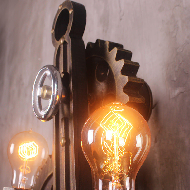 Led Gear Wall Lamp - HOMYEA