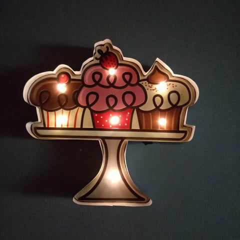 Retro Cake LED Lights - HOMYEA