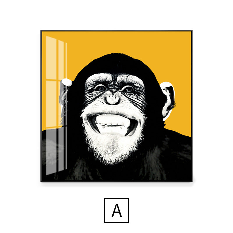 Funny Gorilla Wall Art - HOMYEA