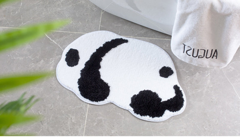 Panda Polyester Rugs - HOMYEA