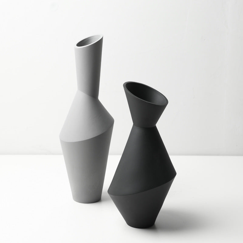 Ceramic Abstract Vase - HOMYEA