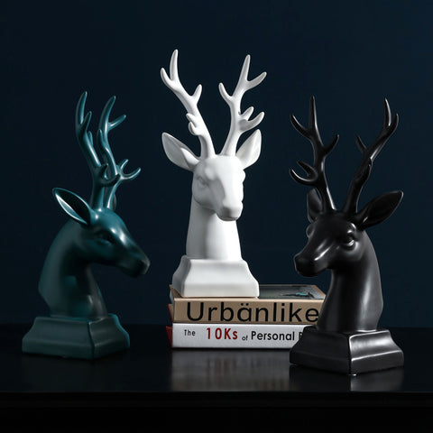 Decorative Elk Sculpture - HOMYEA