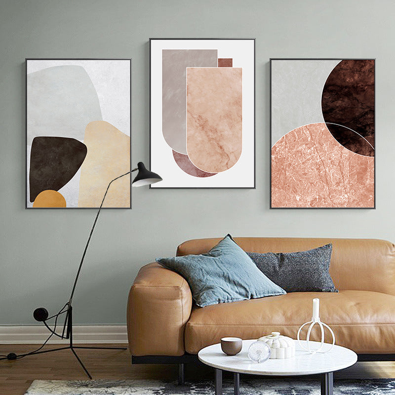 Pink Landscape Wall Art - HOMYEA