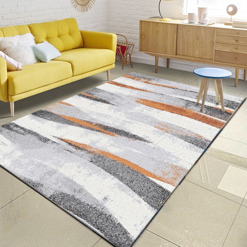 Abstract Striped Rectangular Rugs - HOMYEA