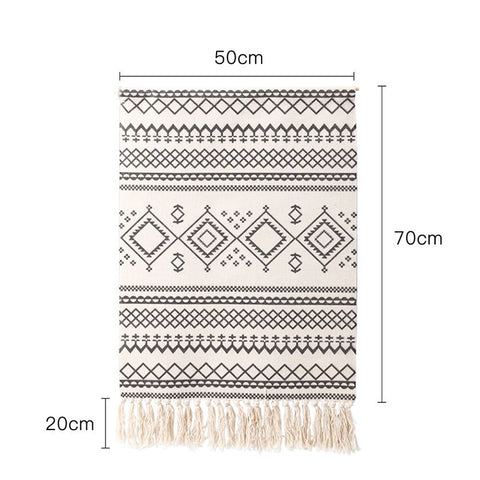 Modern Cotton and Linen Tapestry - HOMYEA