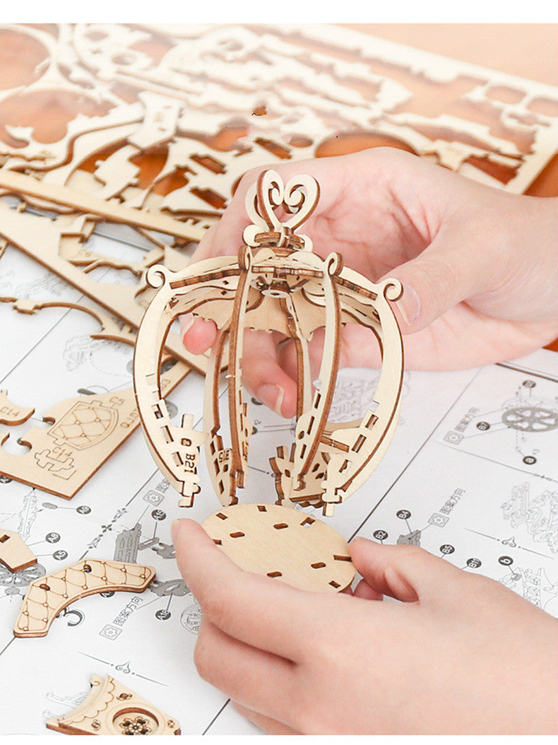 3D Wooden Jigsaw Decorations - HOMYEA