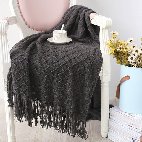 Lined Work Wool Blanket - HOMYEA