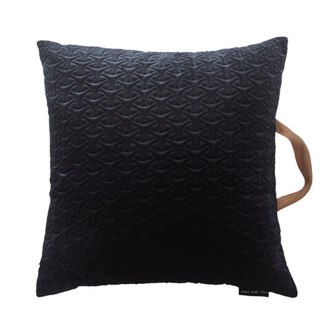 Plain Embossed Velvet Pillows - HOMYEA