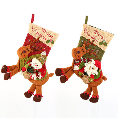 Christmas Elk Socks - HOMYEA