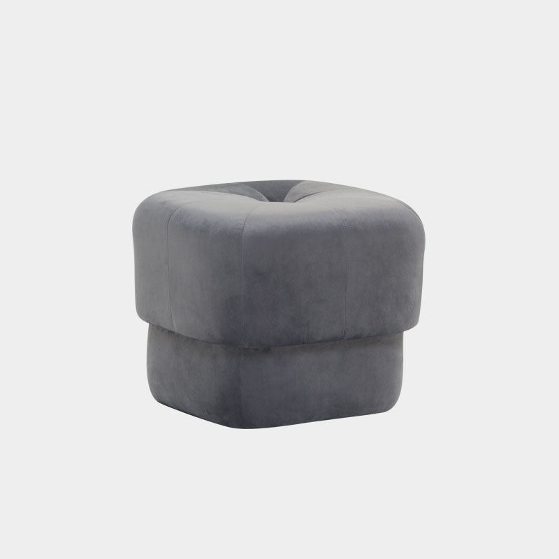 Modern Square Soft Stool - HOMYEA