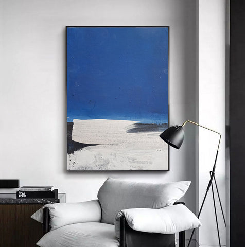 Blue Scenery Wall Art - HOMYEA