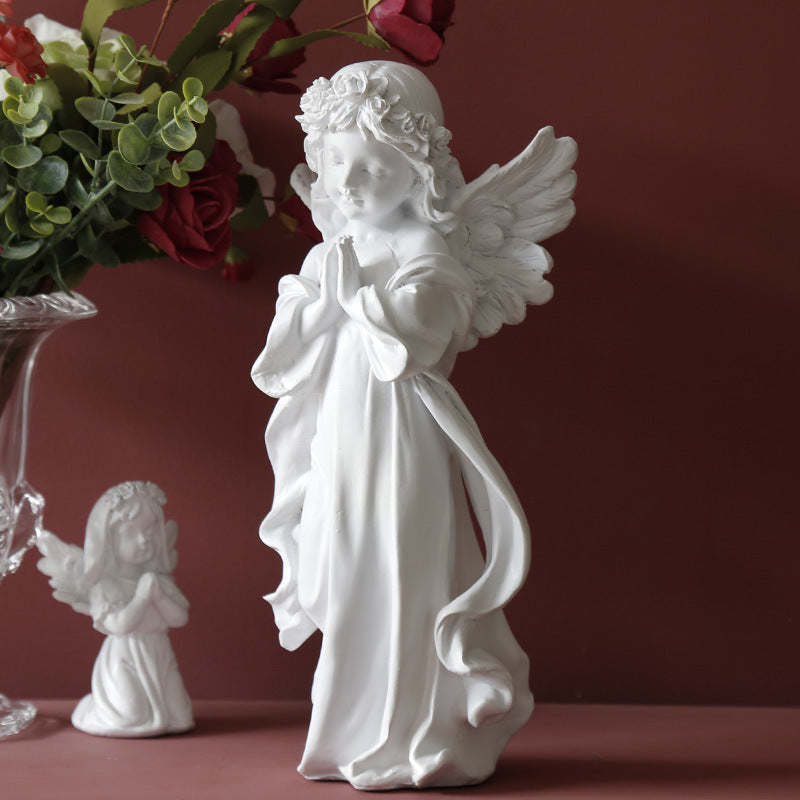 Resin Angel Sculpture - HOMYEA